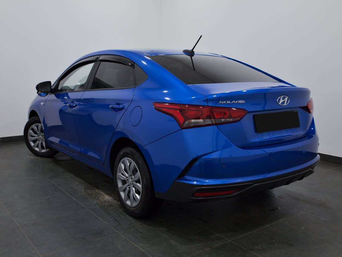 Hyundai Solaris с пробегом — 2021 год. Фото: #3