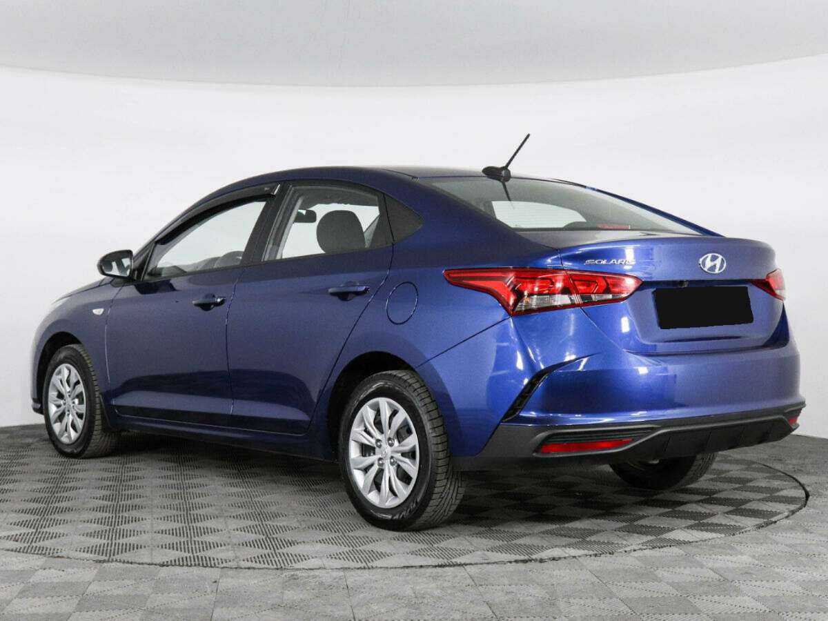 Hyundai Solaris с пробегом — 2021 год. Фото: #6