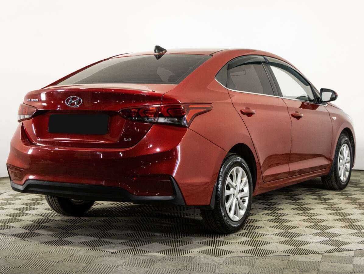 Hyundai Solaris с пробегом — 2018 год. Фото: #4