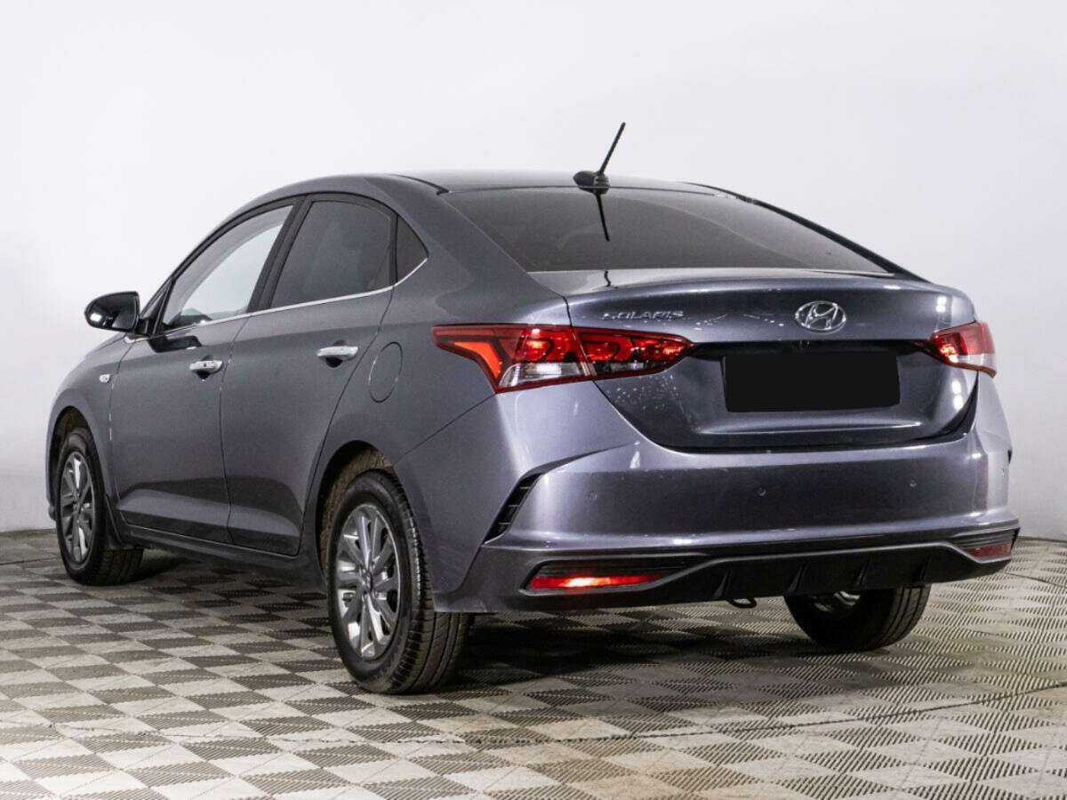 Hyundai Solaris с пробегом — 2021 год. Фото: #6