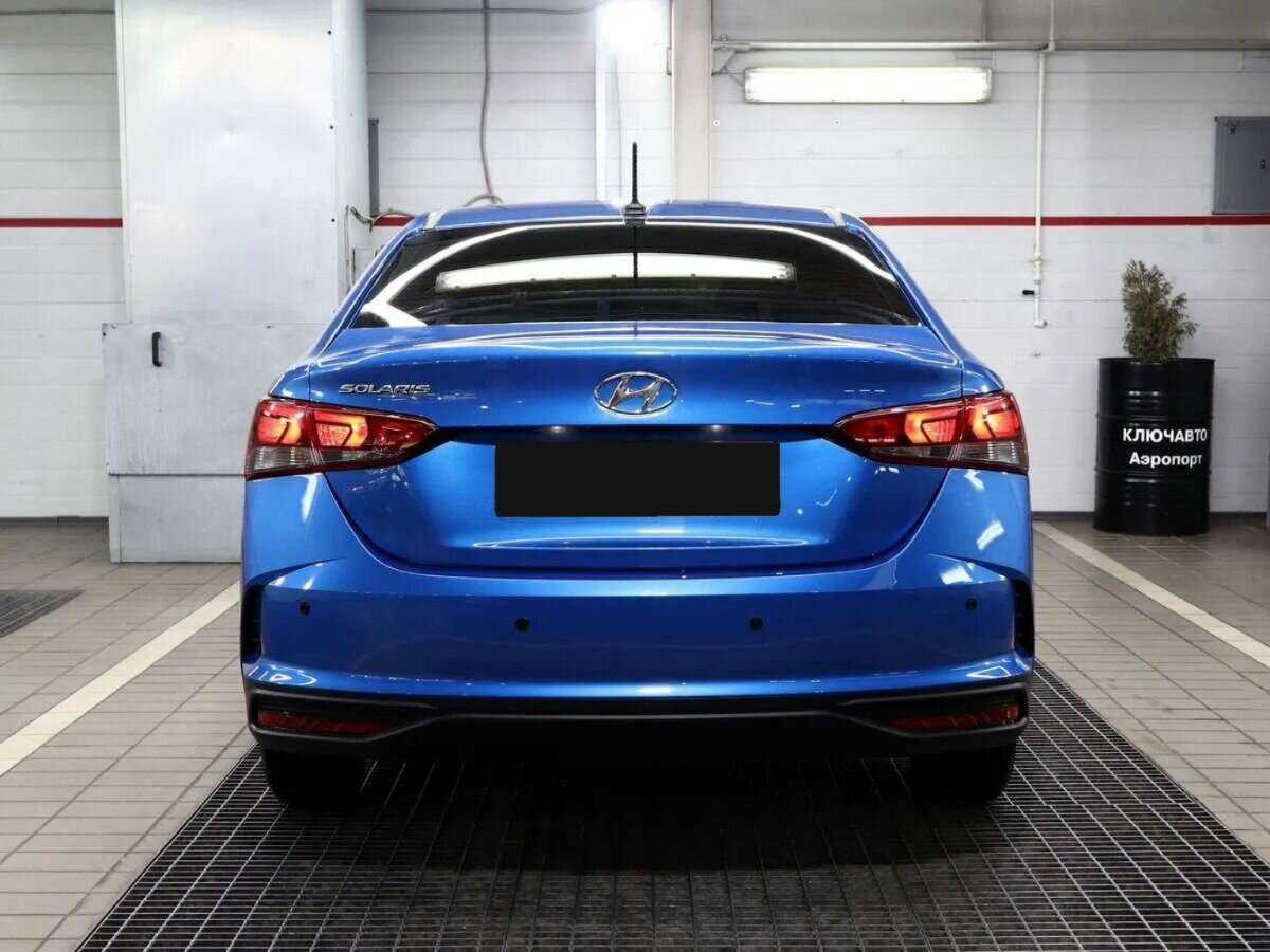 Hyundai Solaris с пробегом — 2021 год. Фото: #3