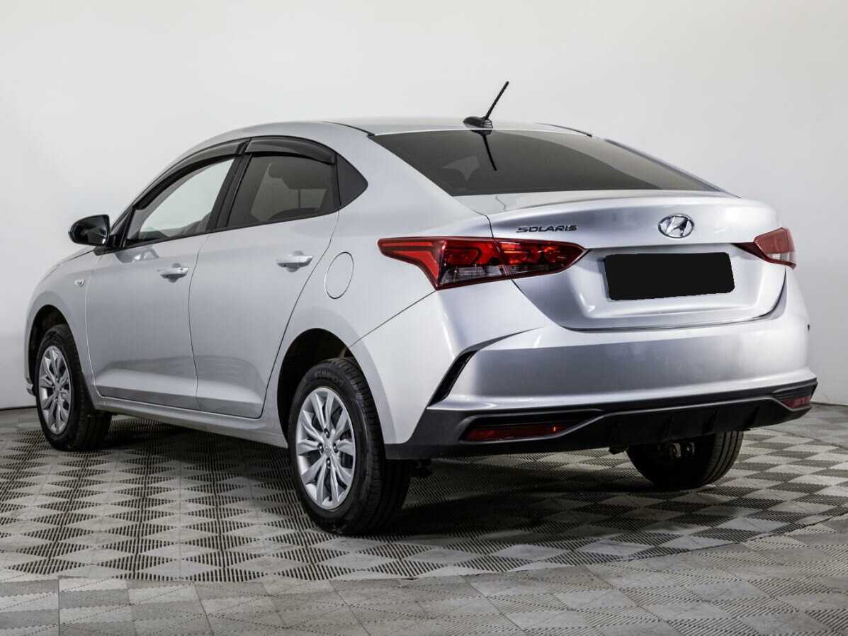 Hyundai Solaris с пробегом — 2022 год. Фото: #6