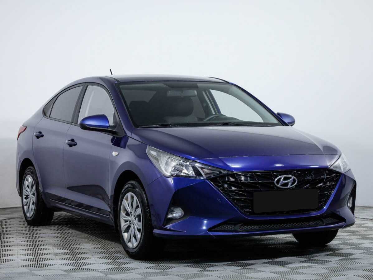 Hyundai Solaris с пробегом — 2021 год. Фото: #1