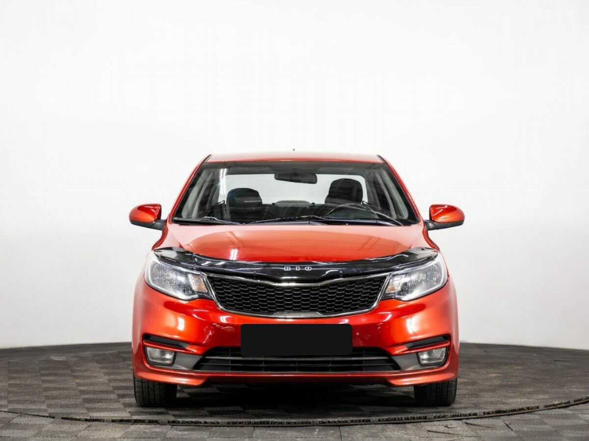 Kia Rio с пробегом — 2016 год. Фото: #1