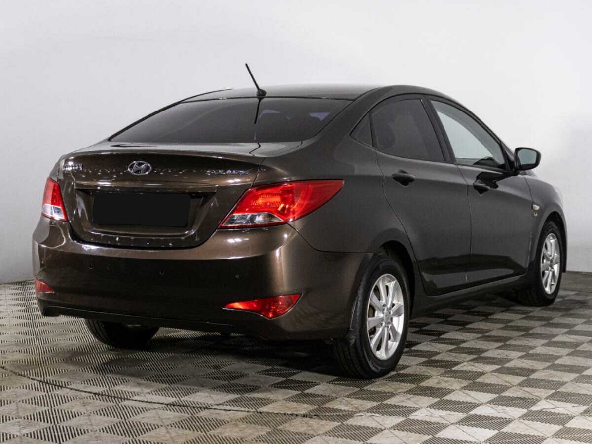 Hyundai Solaris с пробегом — 2015 год. Фото: #4