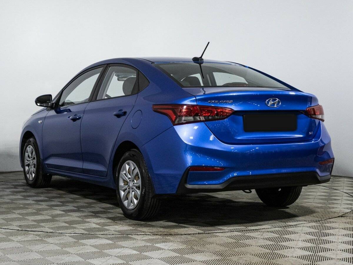 Hyundai Solaris с пробегом — 2019 год. Фото: #6