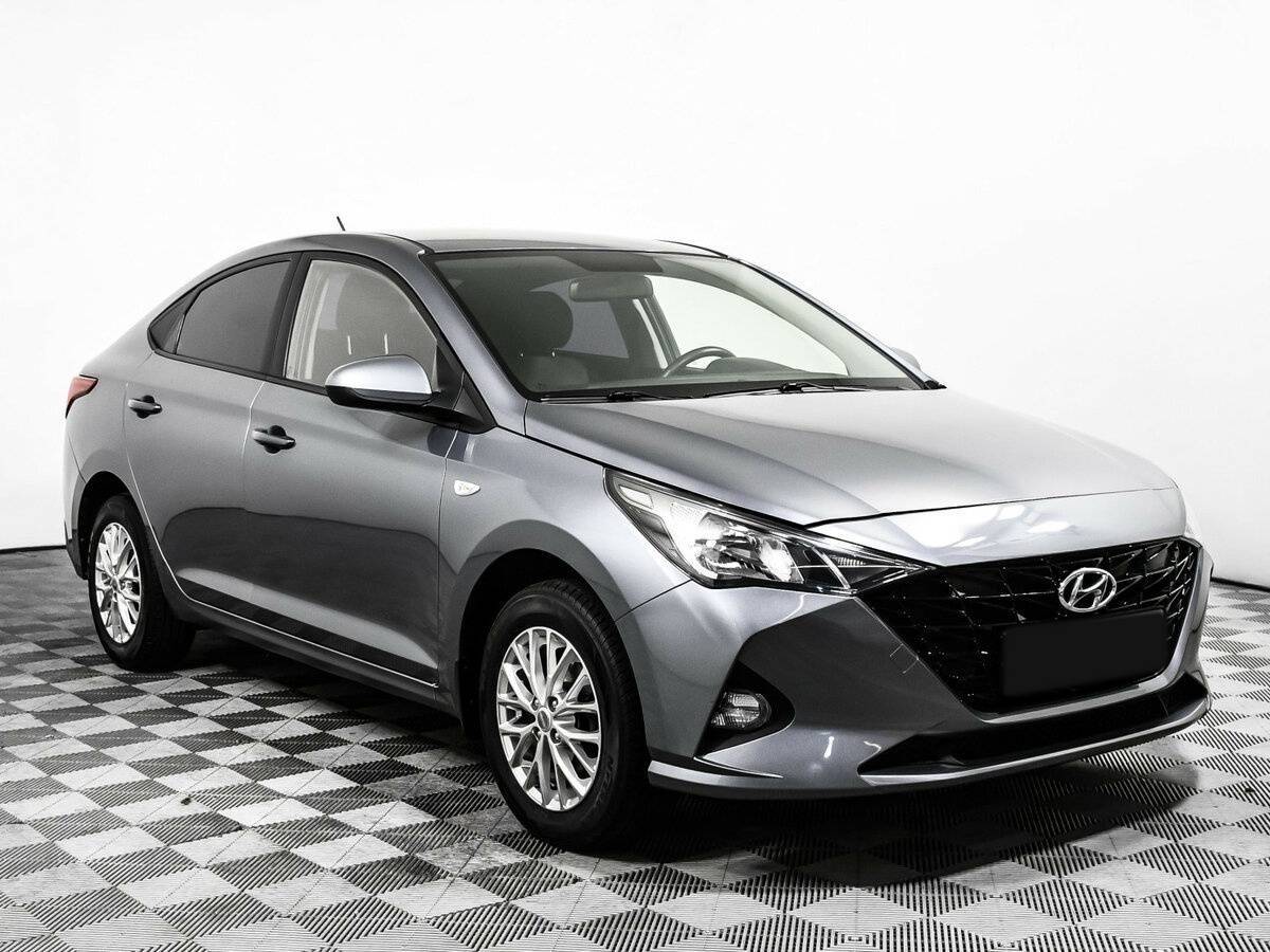 Hyundai Solaris с пробегом — 2021 год. Фото: #2