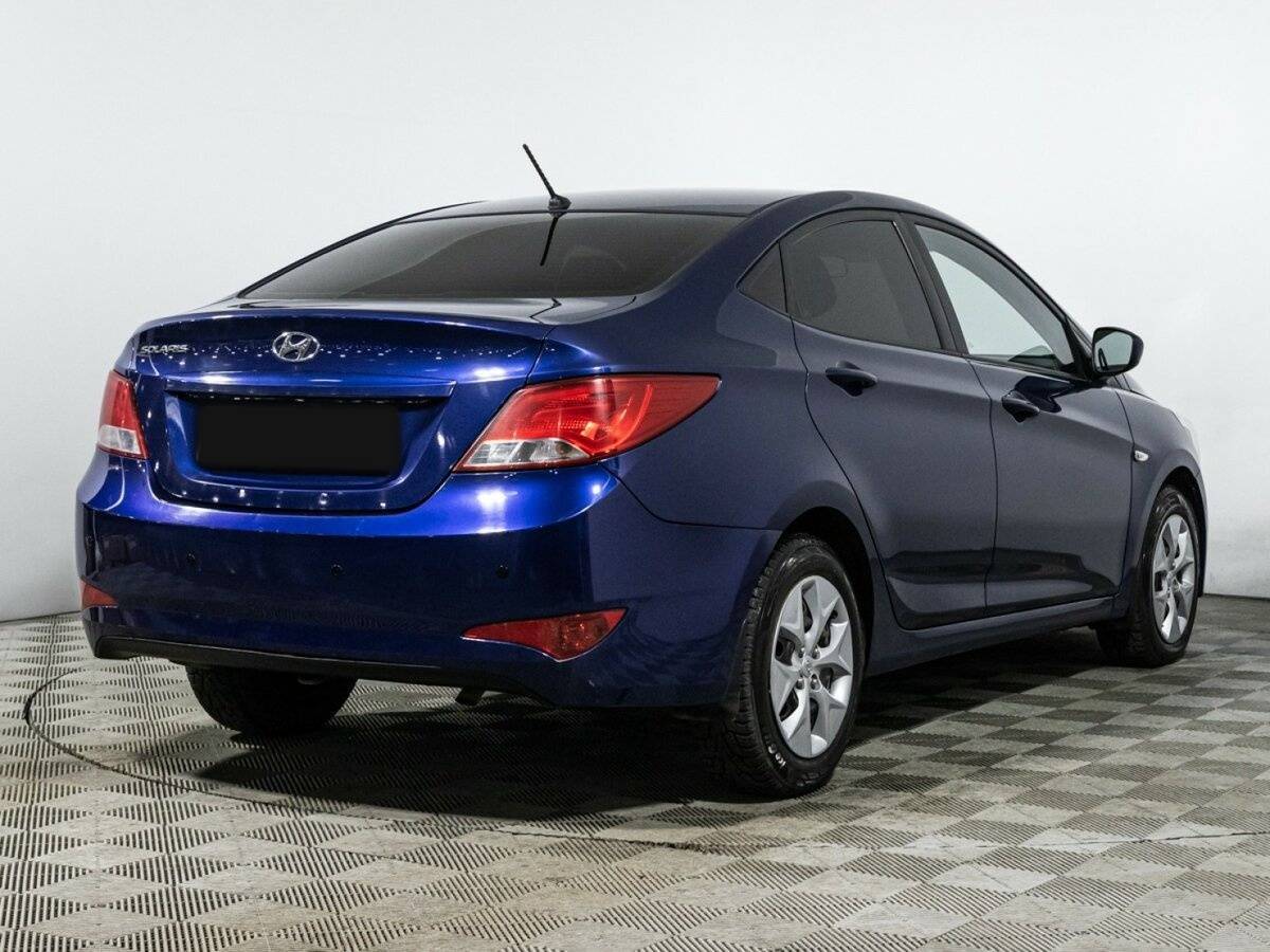 Hyundai Solaris с пробегом — 2016 год. Фото: #4