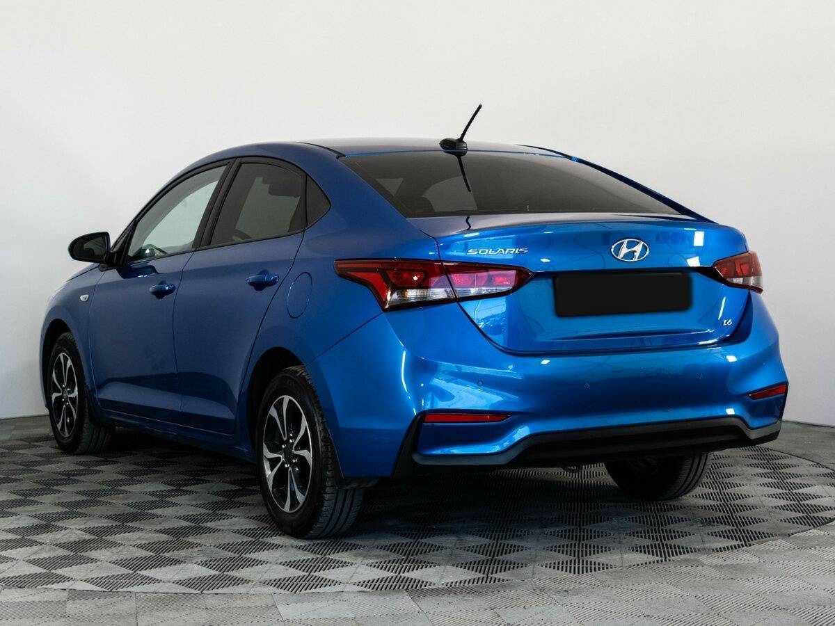 Hyundai Solaris с пробегом — 2018 год. Фото: #6