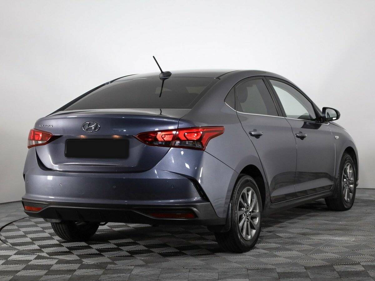 Hyundai Solaris с пробегом — 2021 год. Фото: #4